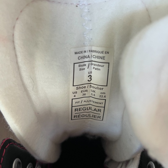 CCM Jetspeed Vibe Junior Ice Hockey Skates Size 3 Regular - Picture 7 of 16